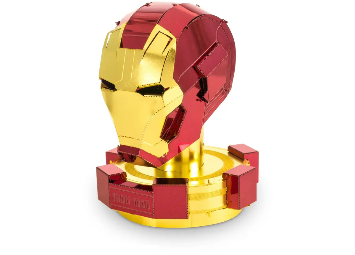 Metal Earth 3D Iron Man Mark 45 Helmet Model Kit - Marvel Avengers 1