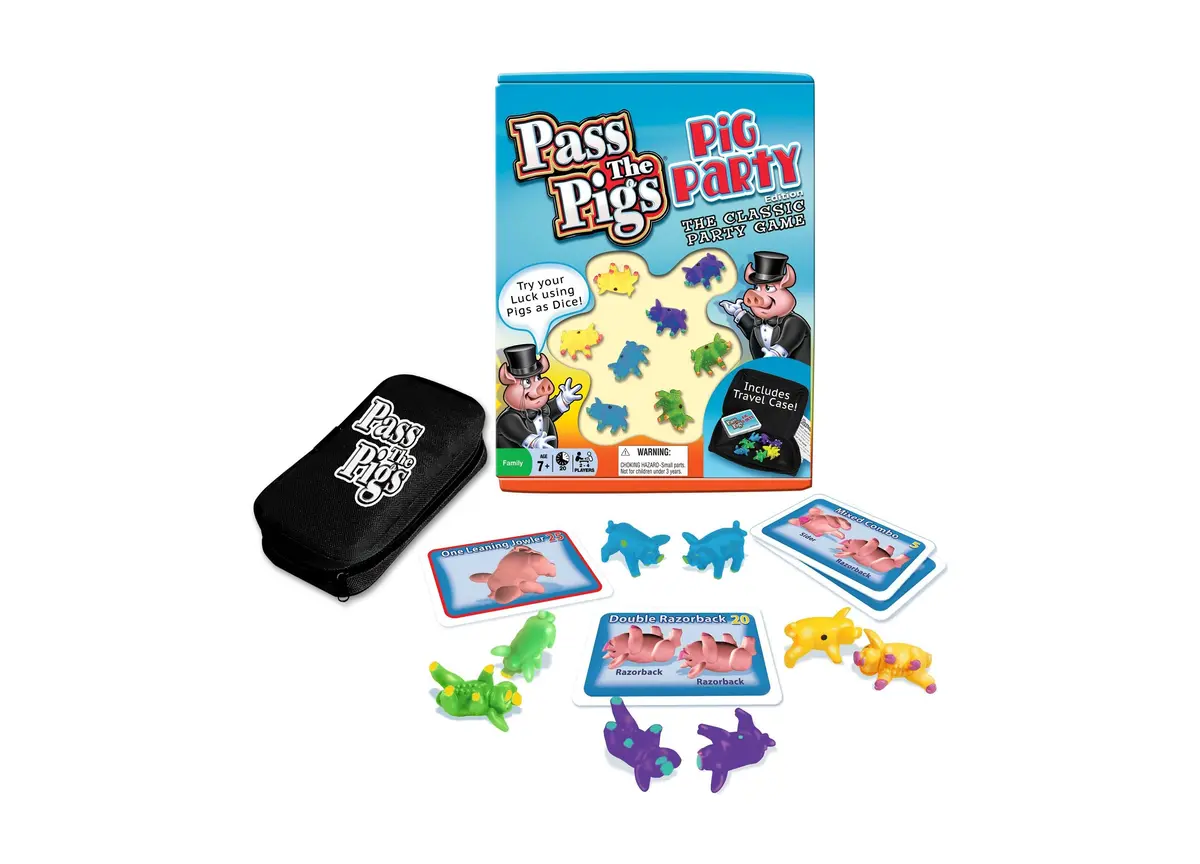 Pass The Pigs: Pig Party Edition Family Dice Game 1