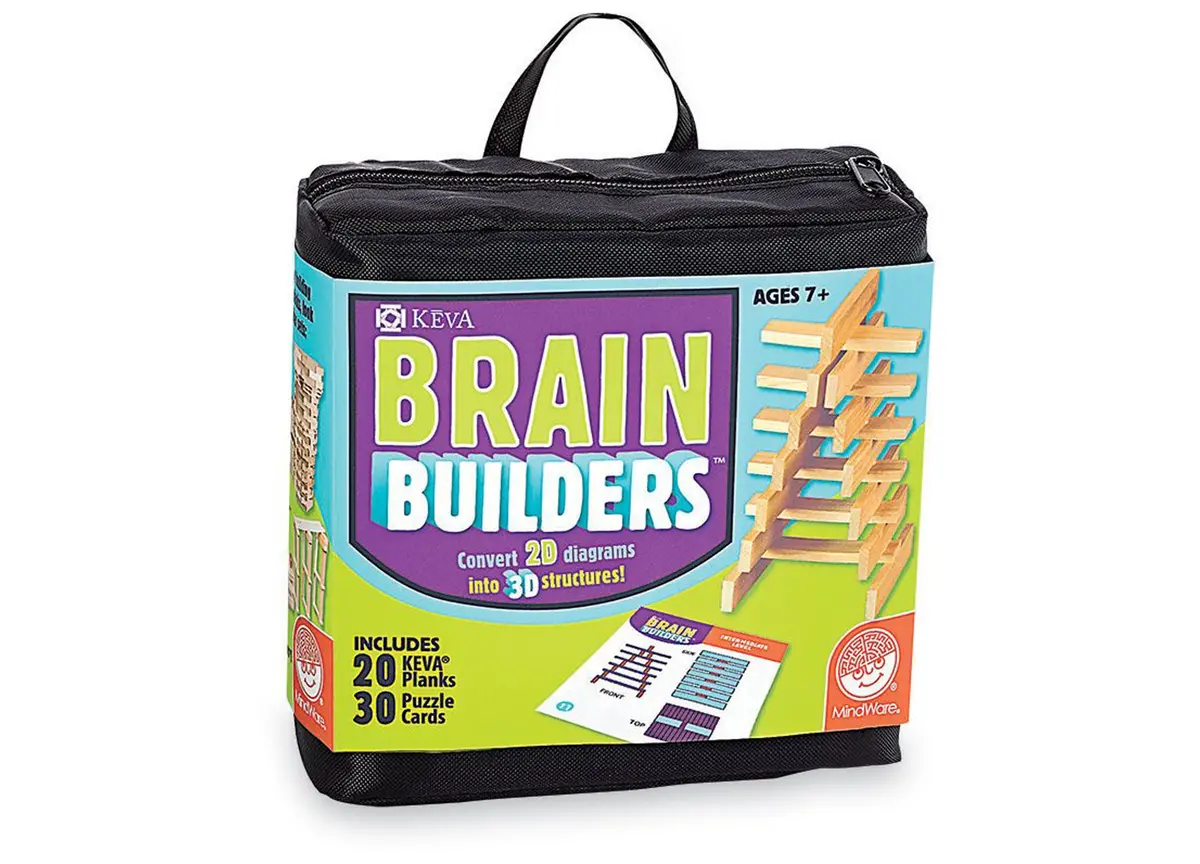 Mindware Brain Builders Keva Planks Engineering Challenge Game 1