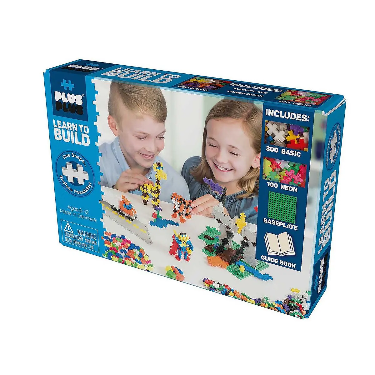 Plus-Plus Learn To Build Set, Basic - 600 Pieces 1