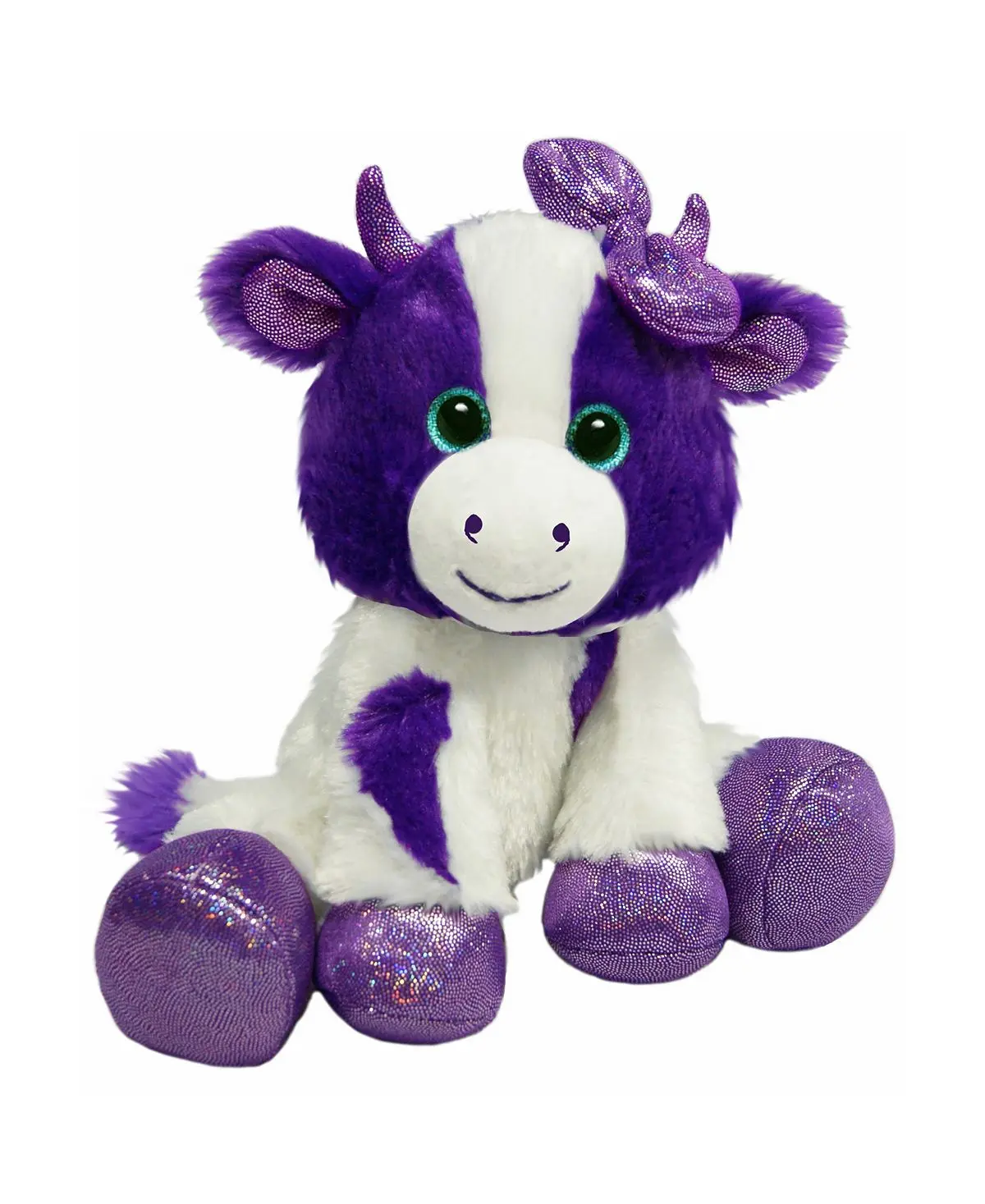 First And Main 7 Inch Gal Pals Plush - Callie Cow With Sparkle Accents 1