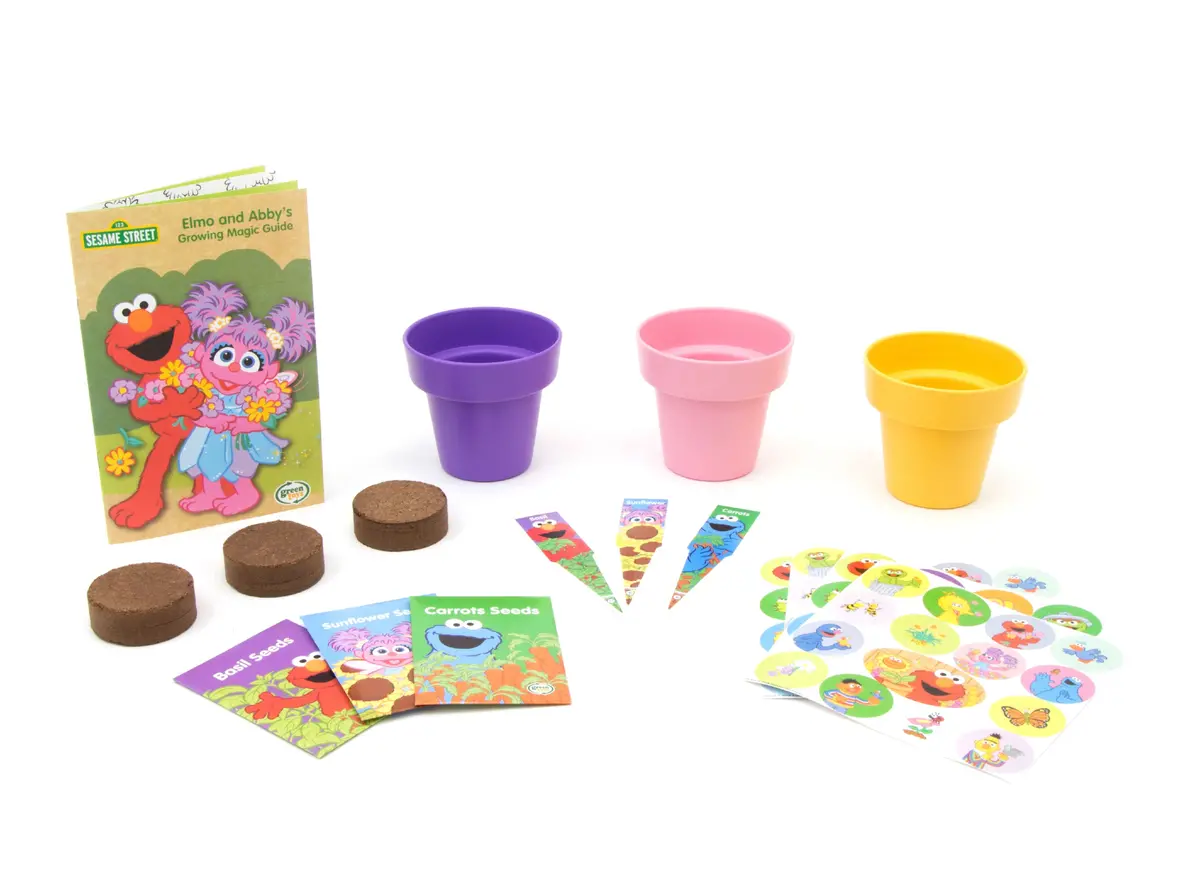 Abby’S Garden Planting Activity Set With Sesame Street Friends 1