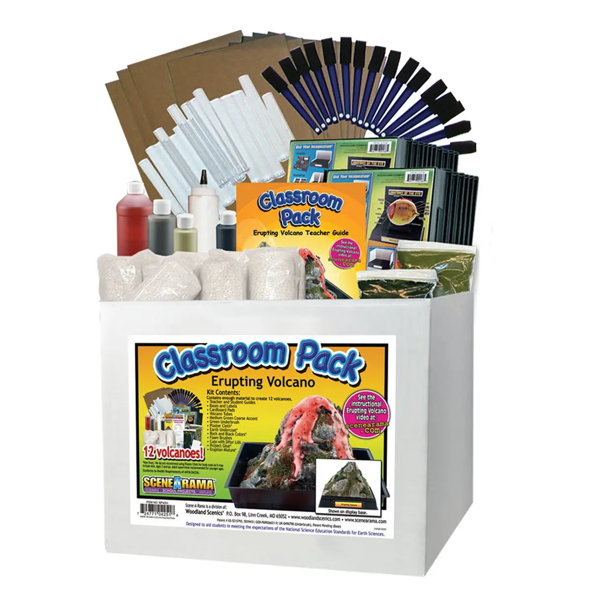 Woodland Scene-A-Rama Volcano Eruption Classroom Kit 1