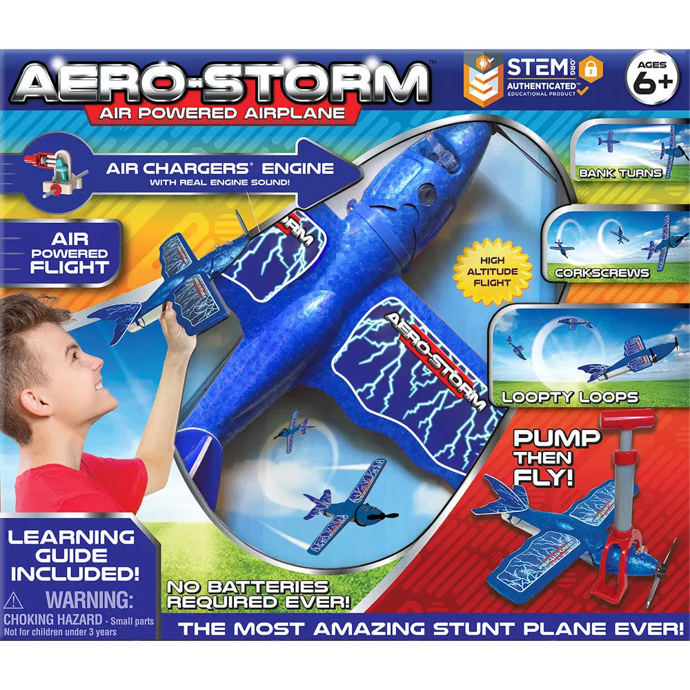 Aero-Storm: Acrobatic Air-Powered Plane For Spirited Sky Adventures 1