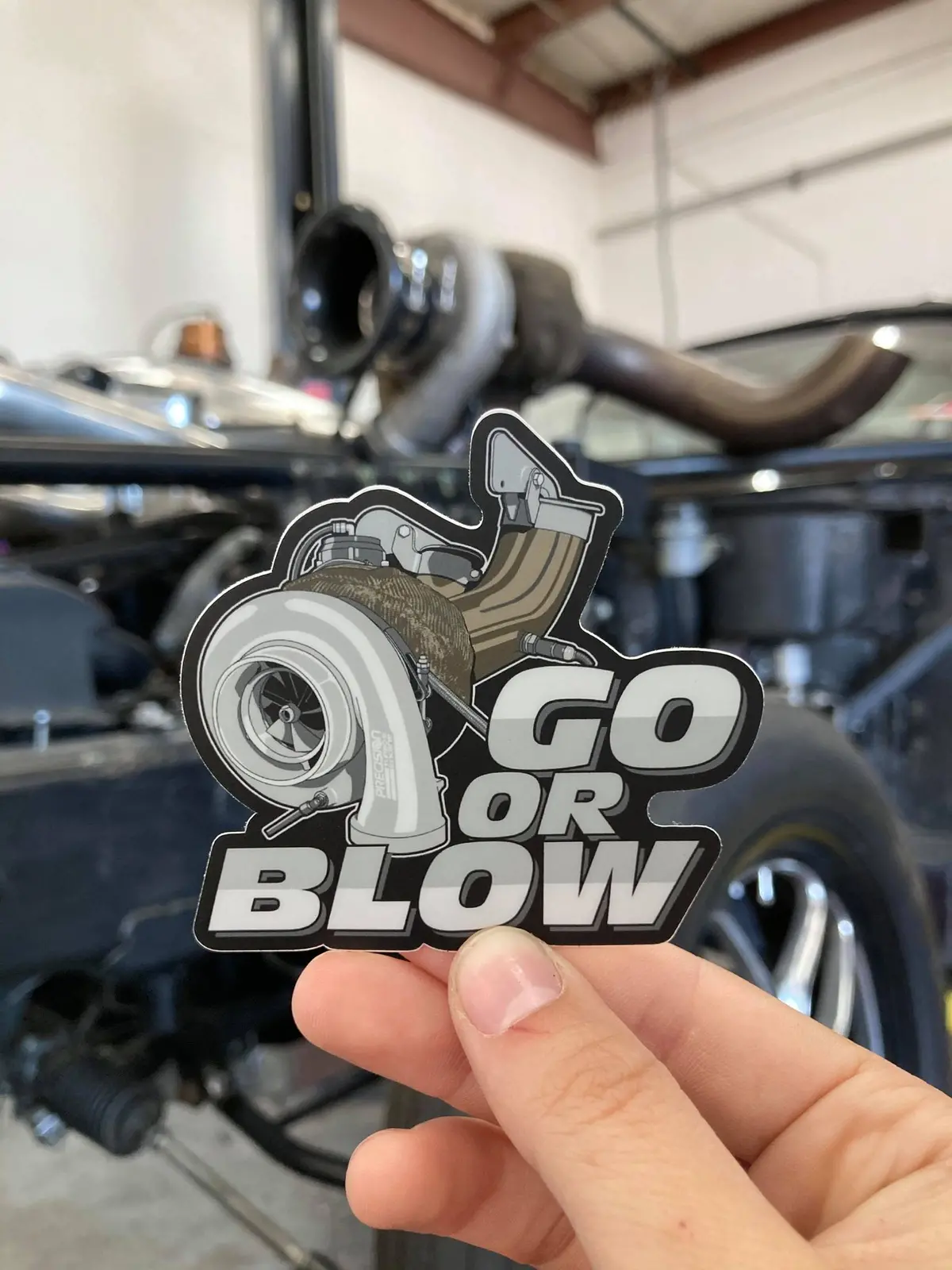Go Or Blow Sticker 1