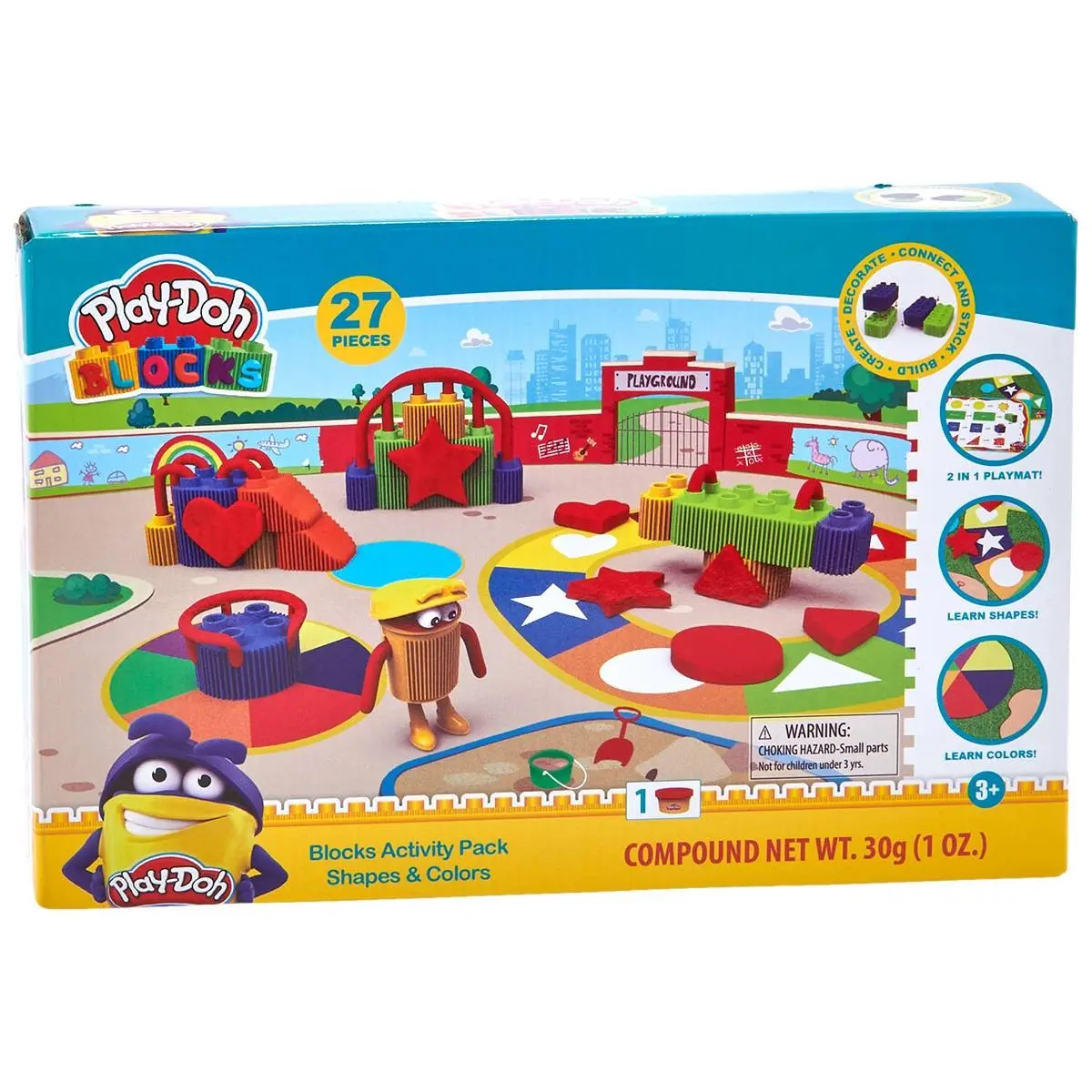 Play-Doh Creative Colors And Shapes Modeling Clay Block Set - 27 Pieces 1