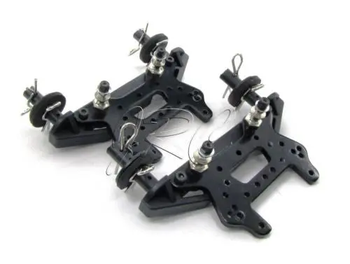 Trophy Truggy Front/Rear Shock Towers, Body Mounts 6061 Aluminum Hpi Flux 107018 1