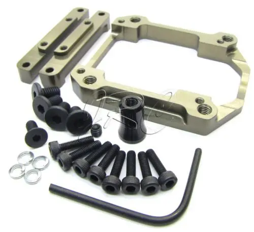 Hot Bodies D817 - Engine Mount (Motor Aluminum Screws Pipe Hbs204124 D815 Buggy 1