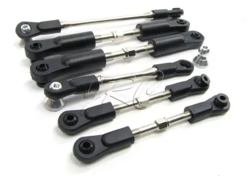 Trophy Buggy Tie Rods, Turnbuckles Anti-Bending 101104 101024 (Hpi Flux 107016 1