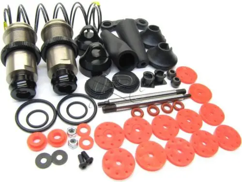 Hot Bodies D817 - Front Shocks (Dampers & Springs  Hbs204124 D815 New Buggy 1