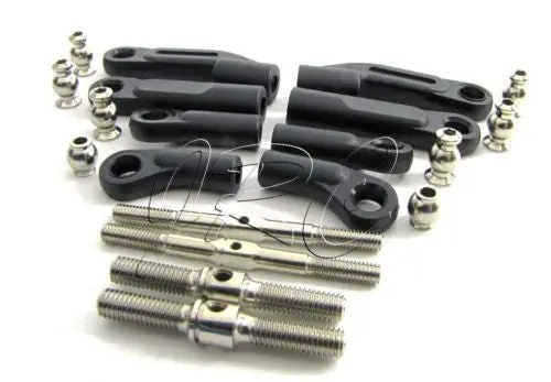 Eco Mbx7r Tie Rods & Turnbuckle Set (E0811 E0804 C0119f) Muge2016 Mugen Seiki 1