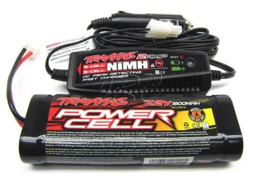 Nitro Slash Ez-Start Battery /Charger (T-Maxx Revo 3.3 7.2V 44056-3 1