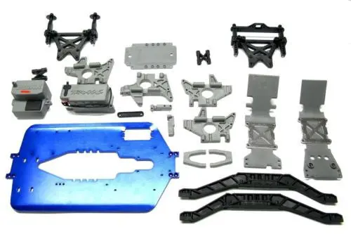 Fits T-Maxx 3.3 Chassis 5122X 5197R (Length Upgrade, Bulkhead Towers, 49077-3 1
