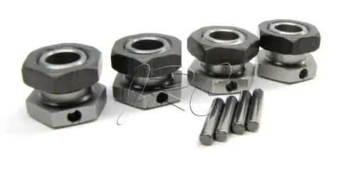 Eco Mbx8 17Mm Wheel Hex Hubs & Nuts (#E0239 E0219) Mbx7r M-Spec Muge2022 Mugen 1