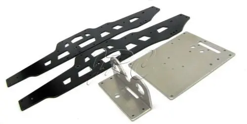Mad Force Kruiser 2.0 Chassis Side Plates & Motor Mount (Kyosho Ve Kyo30888b 1