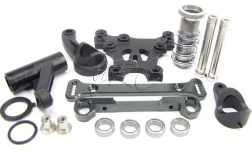 Eco Mbx7r Steering Set, Bellcrank Posts Mugen Seiki E2314 E2306 E2112-B Muge2016 1