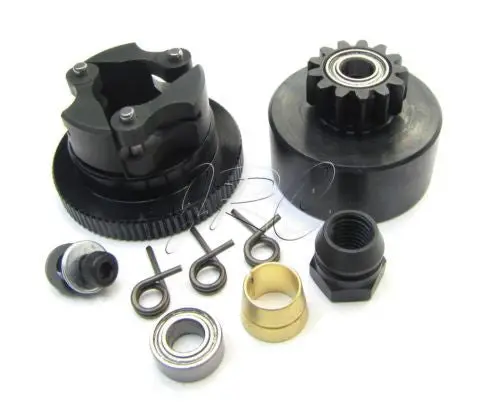 Hot Bodies D817 - Clutch (Flywheel Bell Springs Shoes Hbs204124 Buggy Hb D815 1