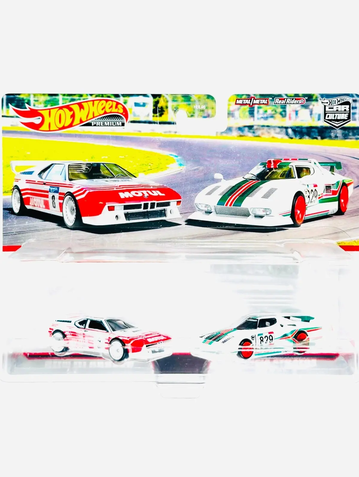 Hot Wheels 2022 Target Exclusive 2 Pack Bmw M1 Procar & Lancia Stratos Group 5 - Damaged Card 1