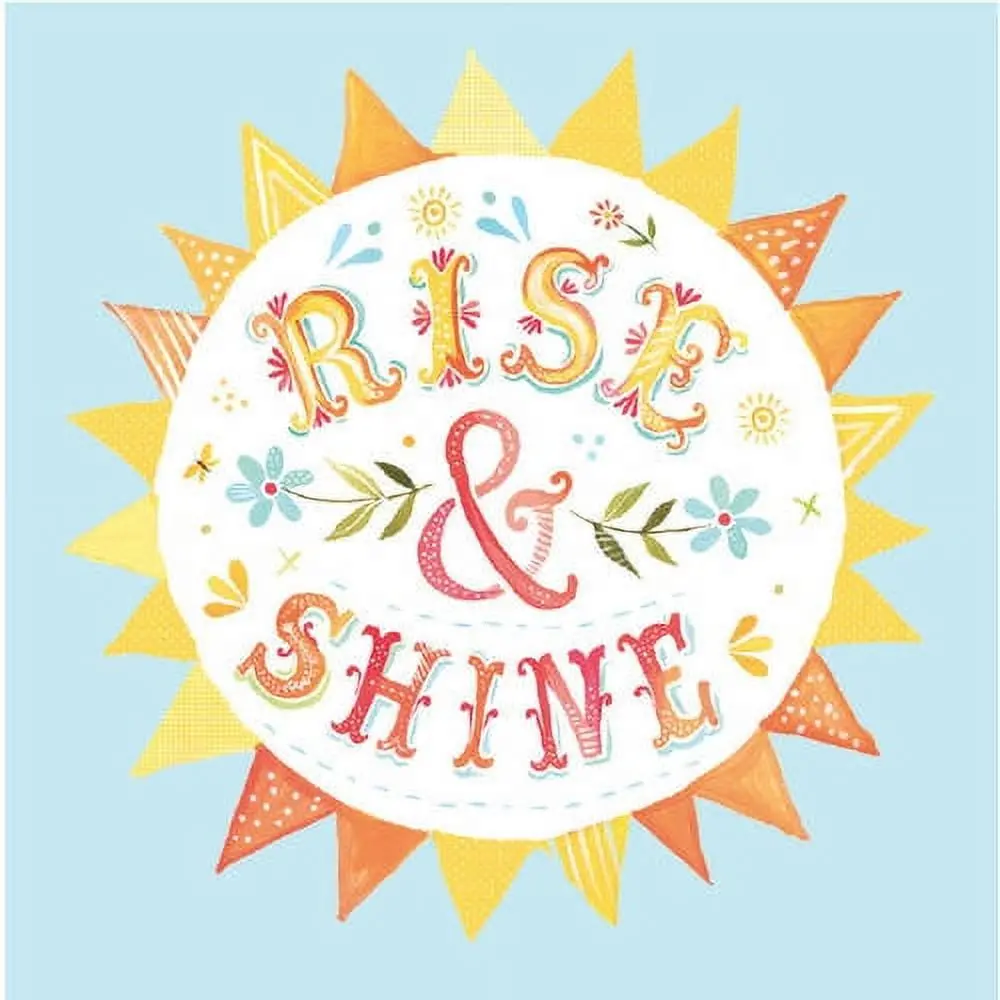 Oopsy Daisy Toos Rise & Shine Canvas Wall Art 1