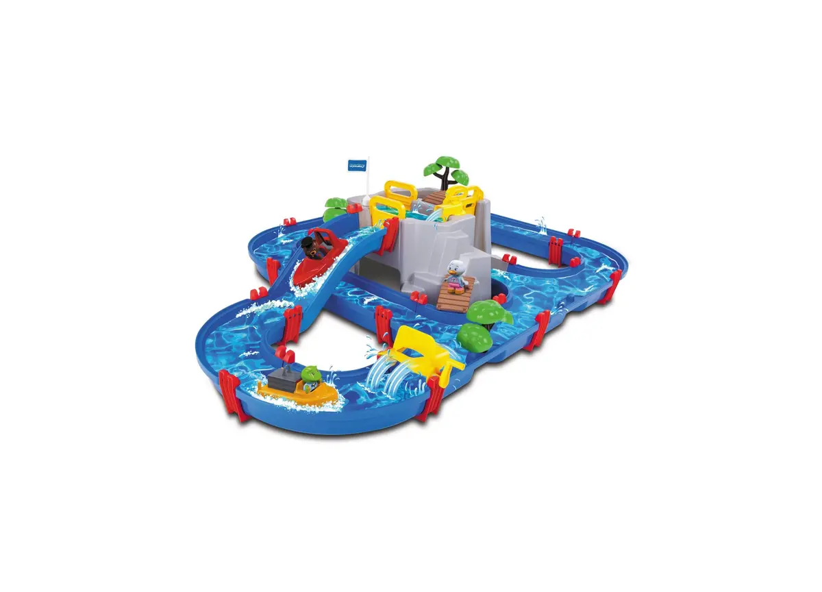 Aquaplay Mountain Lake Interactive Water Playset 1