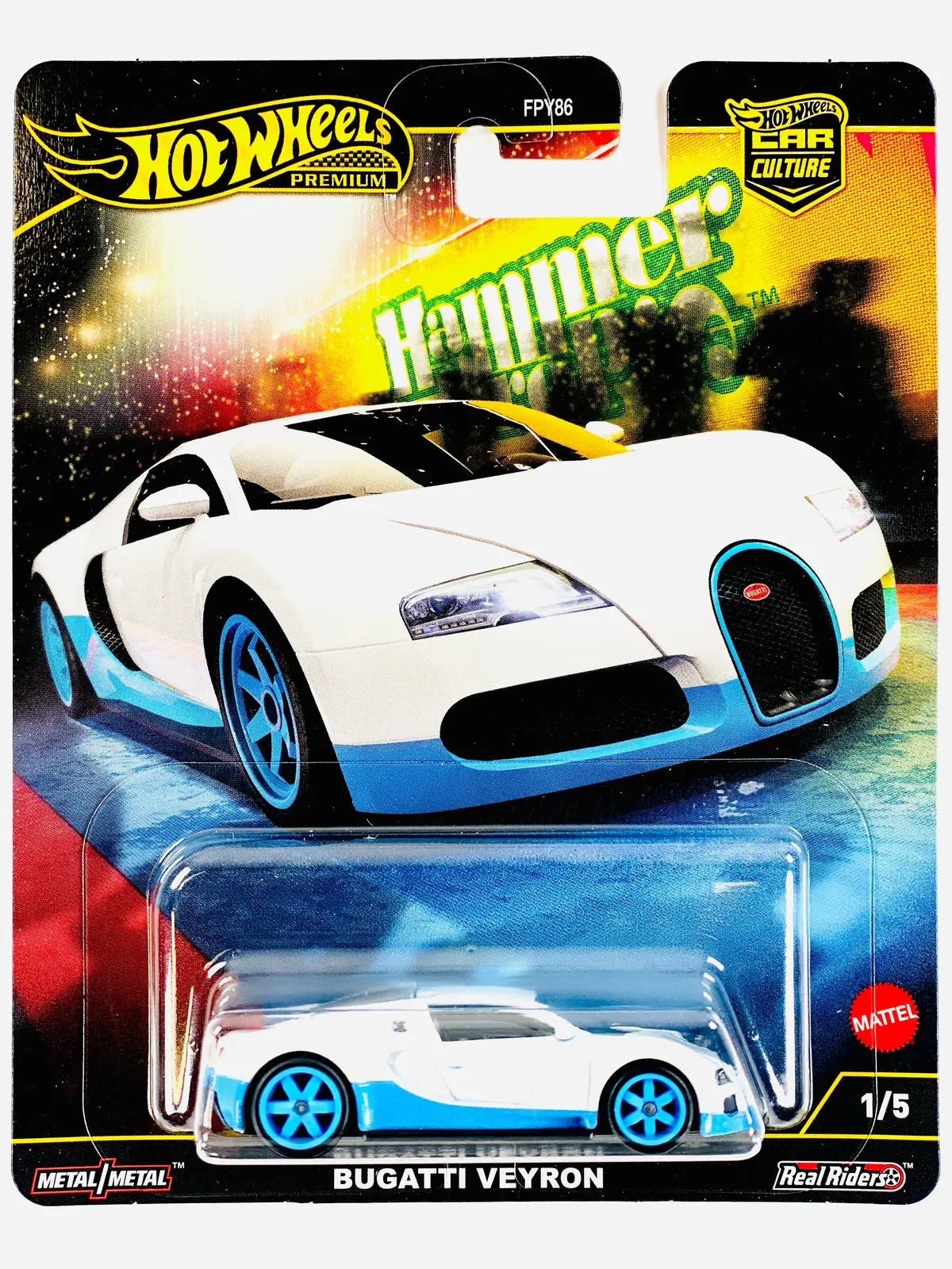 Hot Wheels 2025 Car Culture Hammer Drop Bugatti Veyron 1