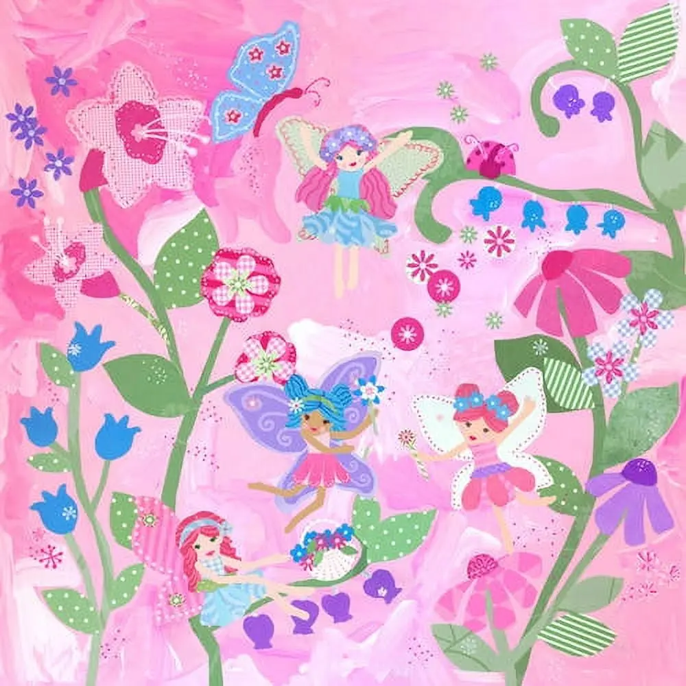 Oopsy Daisy Toos 21 Inch Flower Fair Decorative Canvas Art 1