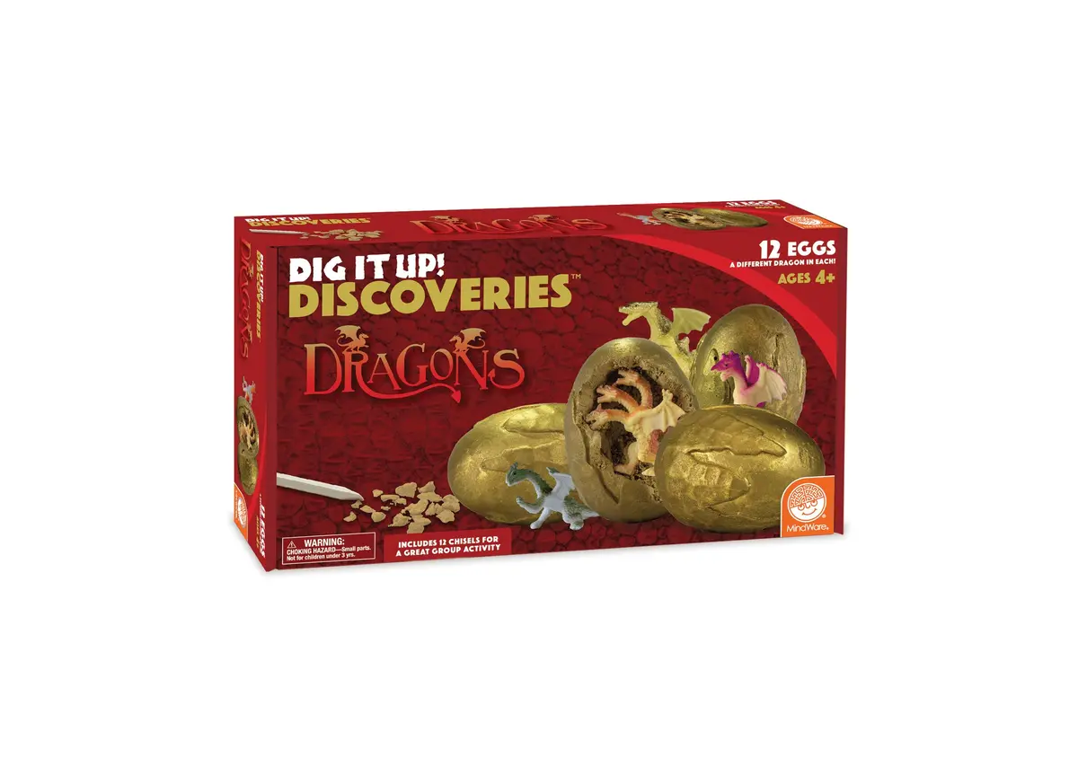 Mindware Dig It Up! Discoveries: Dragons Excavation Kit 1