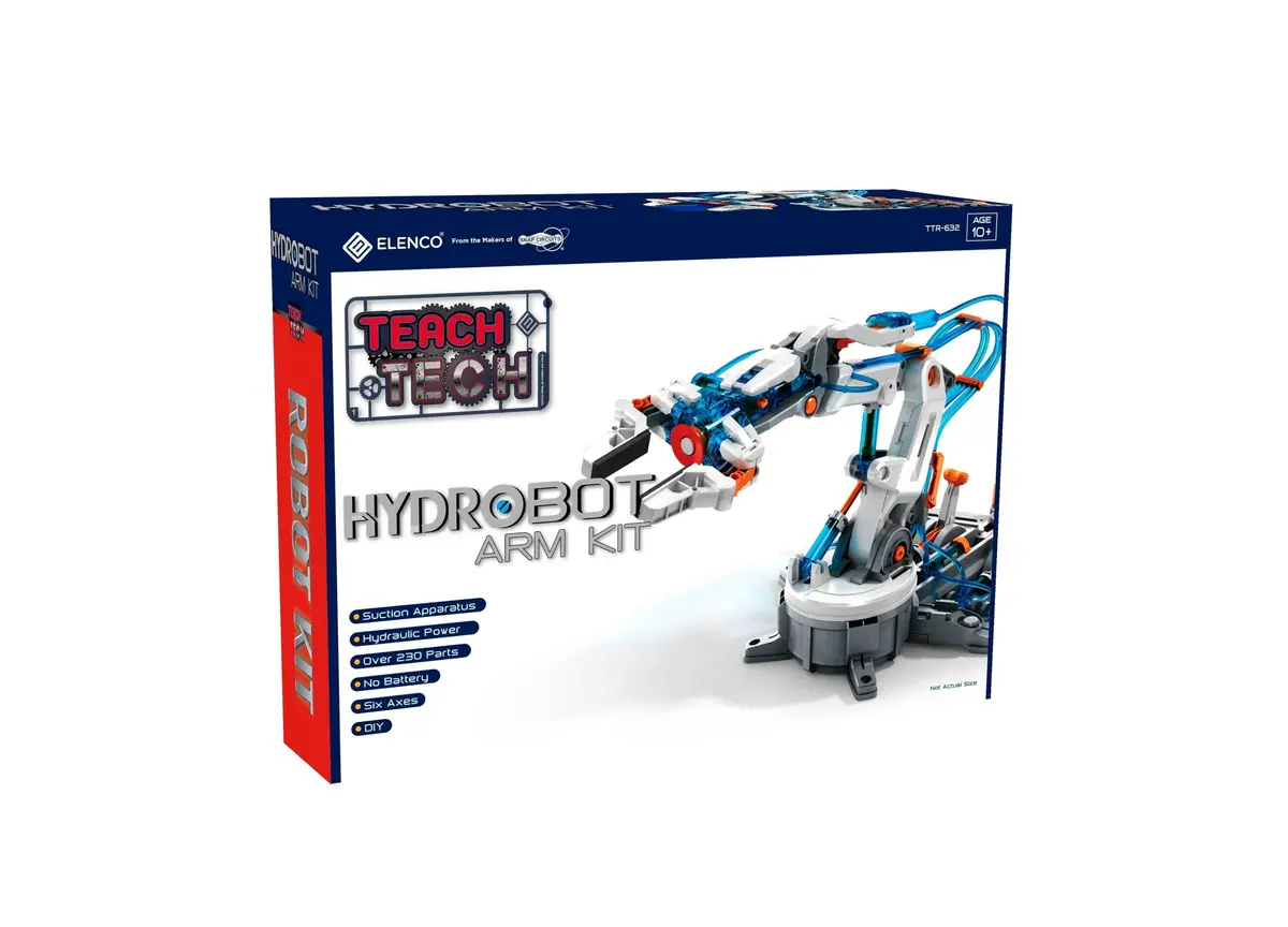 Elenco Teach Tech Hydrobot Arm Kit - Stem Educational Robotic Arm 1