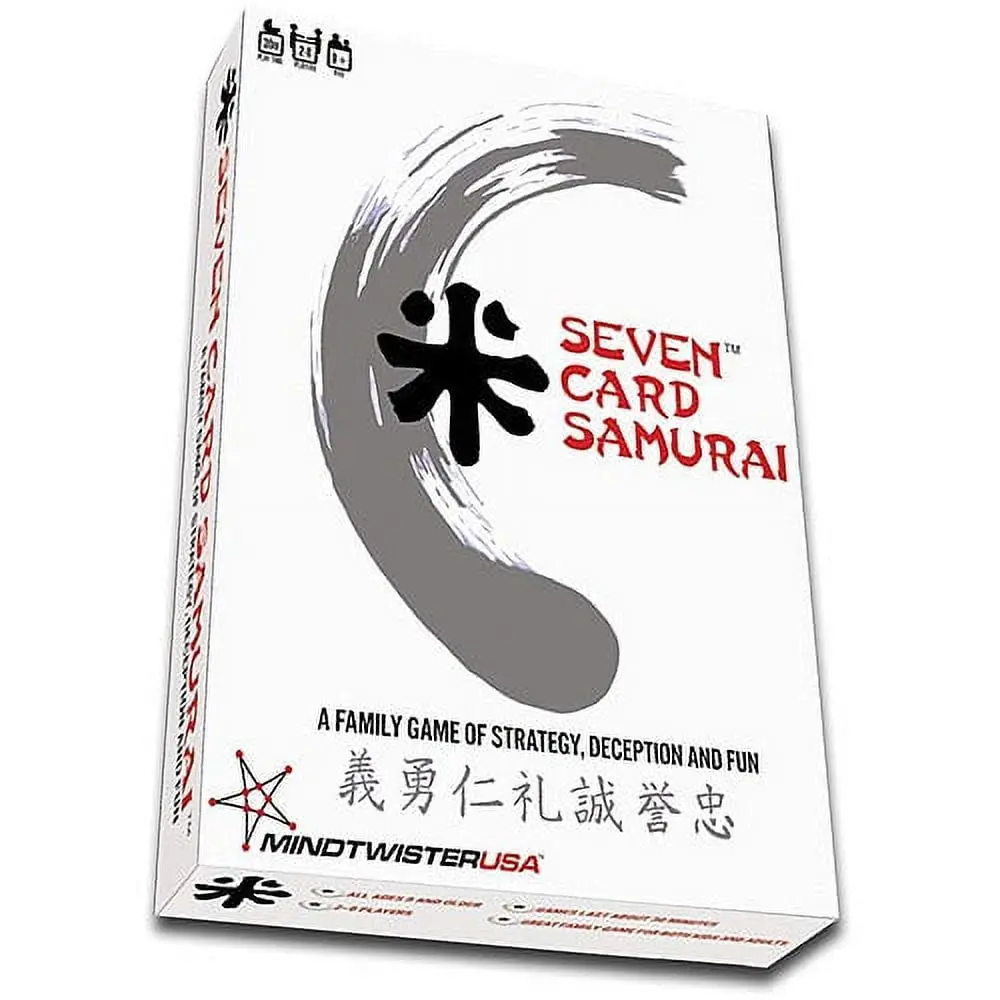 Mindtwister Usa Seven Card Samurai Strategy Card Game 1