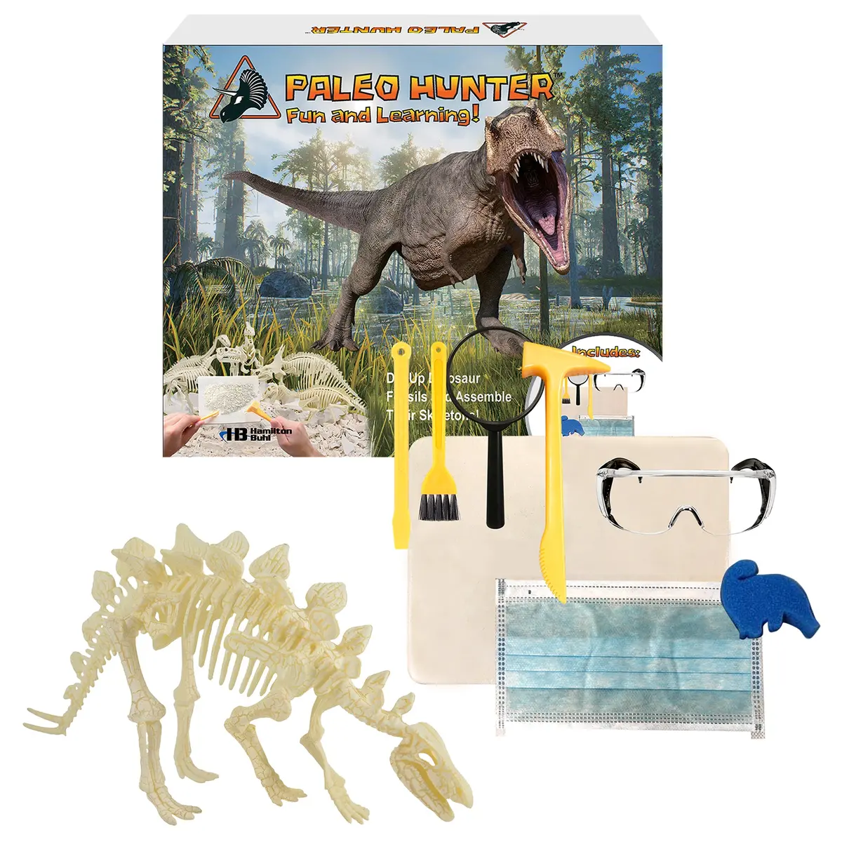 Hamiltonbuhl Paleo Hunter Stegosaurus Dig Kit - Steam Education 1