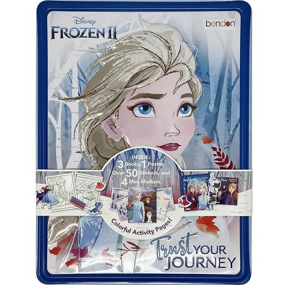 Frozen 2 Deluxe Activity Tin Set With Art Supplies 1