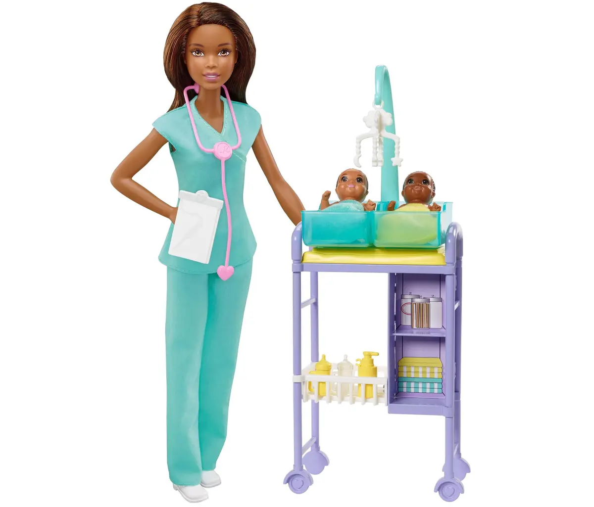 Barbie 12-Inch Baby Doctor Doll & Playset - You Can Be Anything 1