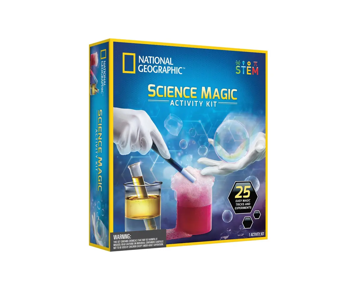 National Geographic Science Magic Activity Kit‚ Stem Learning 1