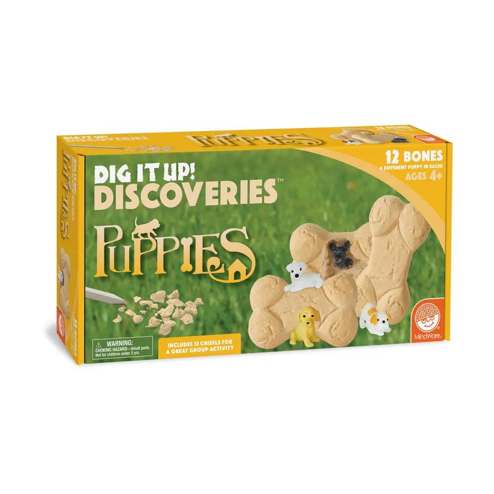 Mindware Dig It Up! Discoveries: Puppies - Excavation Kit 1