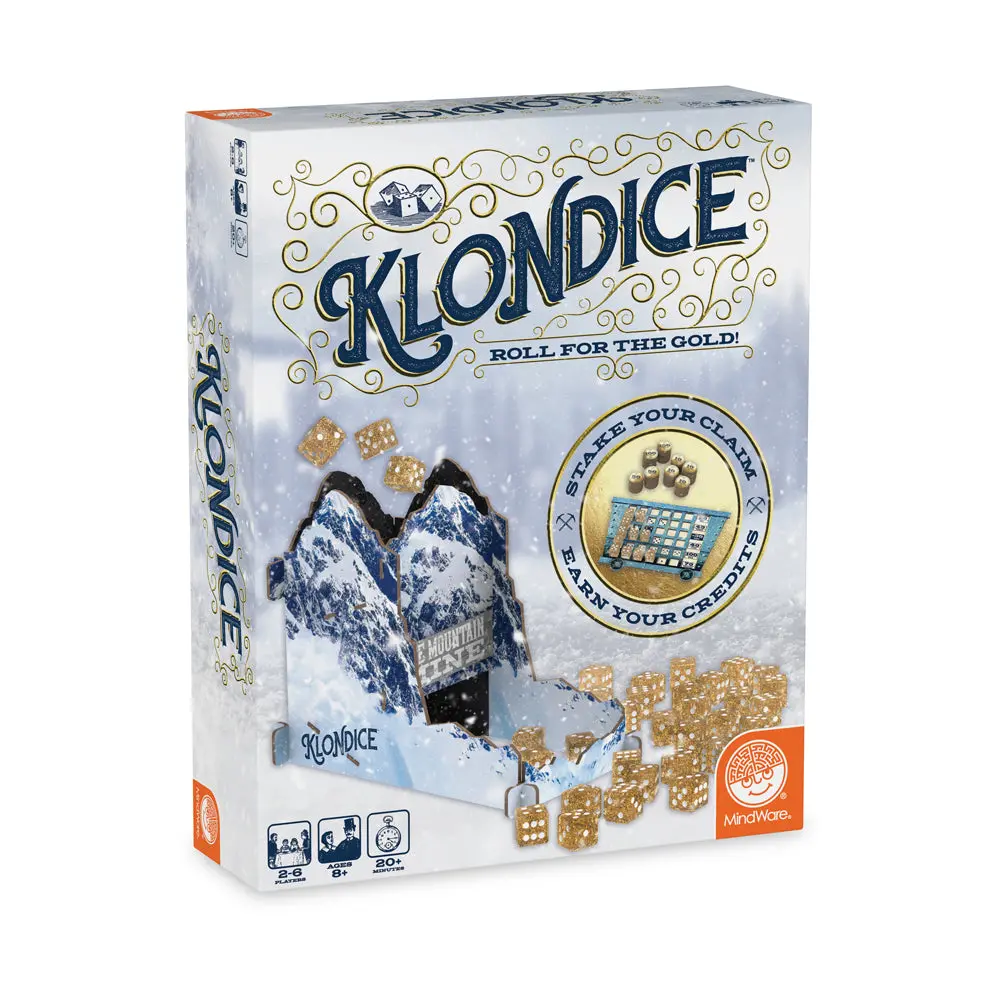 Klondice Roll For The Gold! Strategic Family Dice Game 1