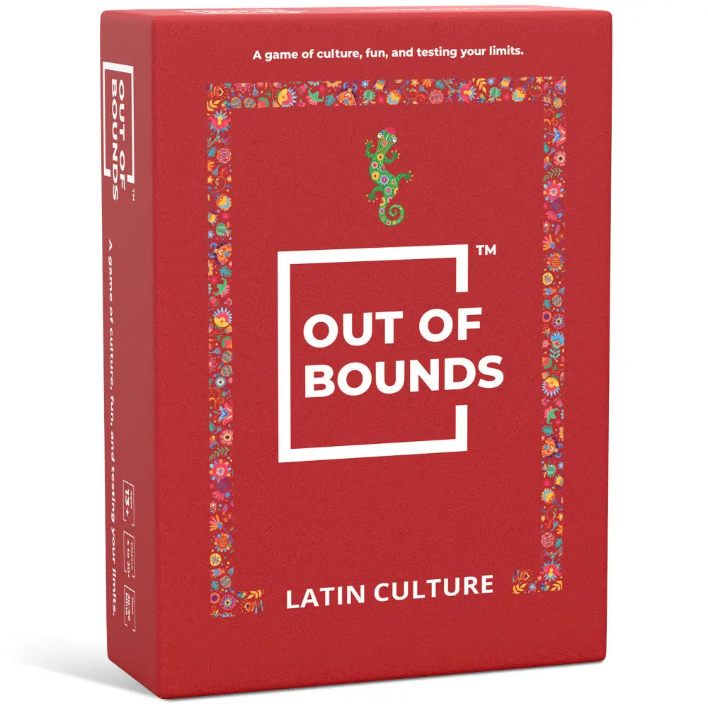 Simpli Gaming Out Of Bounds: Latin Culture Card Game, Ages 13+ 1