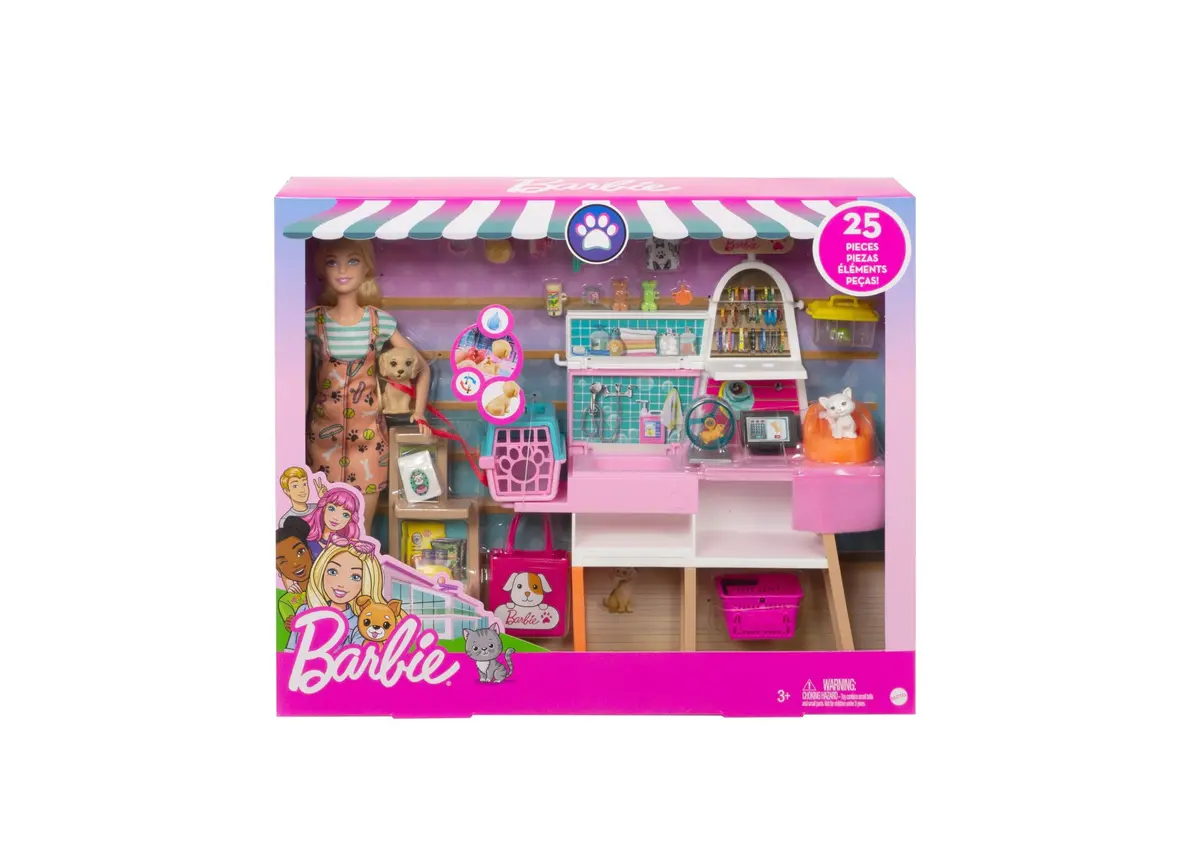 Barbie Pet Boutique Playset - Interactive Grooming Fun 1