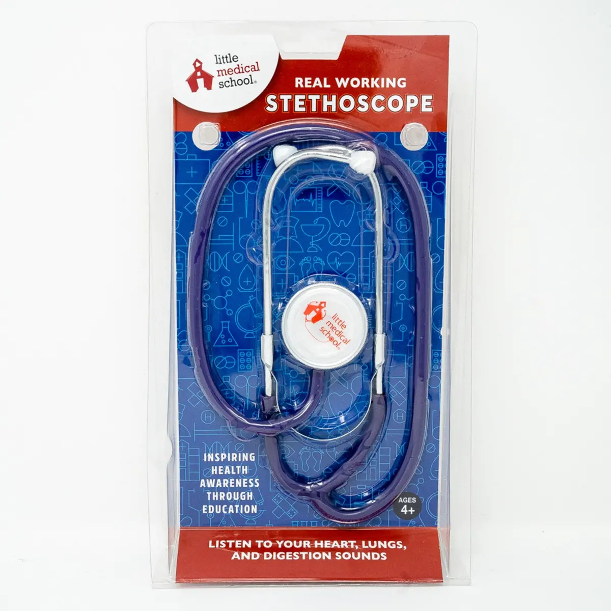 Little Medical School Purple Stethoscope - Explore Medical Fun! 1