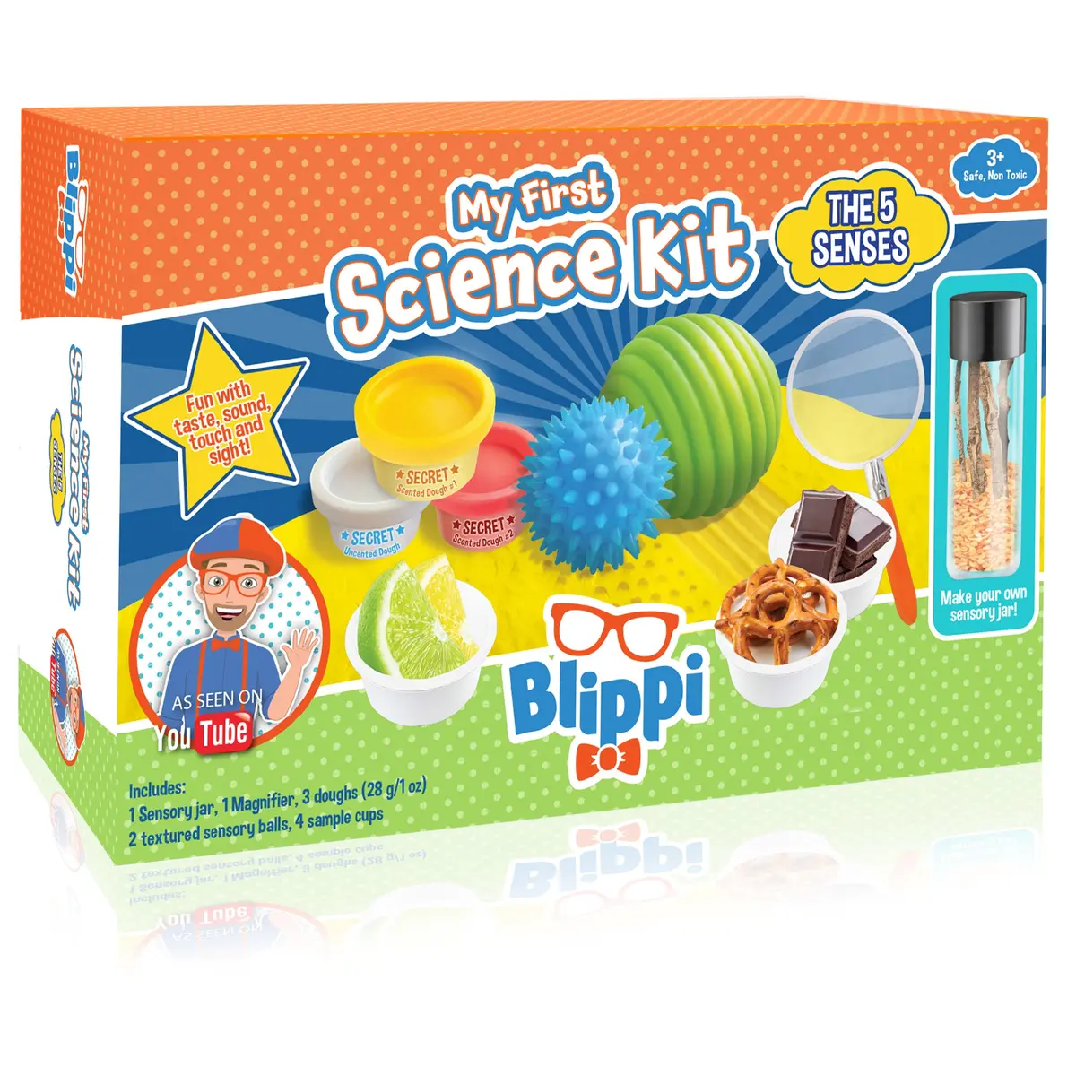 Blippi My First Sensory Science Kit - Explore Five Senses 1