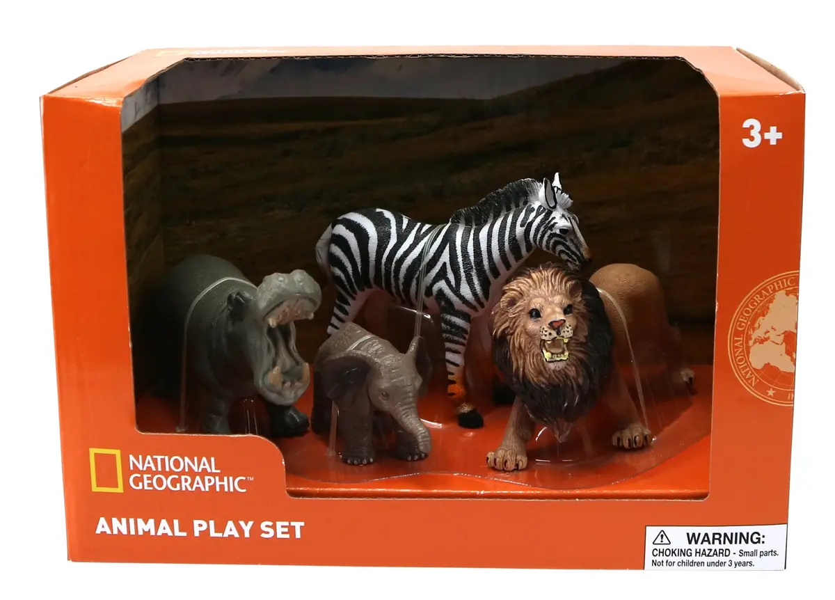 National Geographic Safari Adventure Figurine Set 1