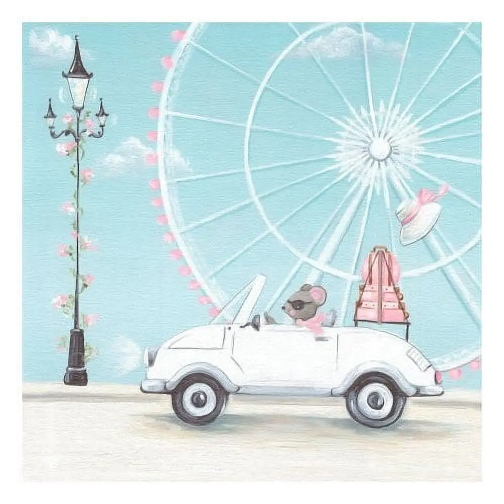 Oopsy Daisys Little White Co - Hand-Stretched Canvas Art 1