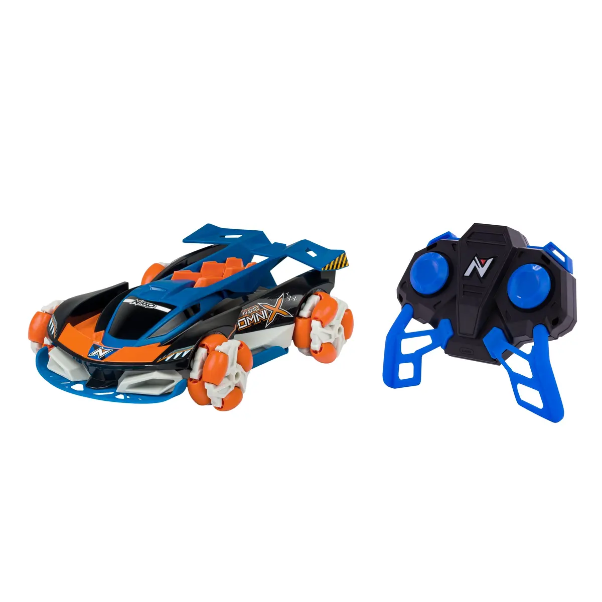 Nikko Rc Nano Omni X Future Blue - Remote Control Drift Car - Dual Motor 4Wd 1