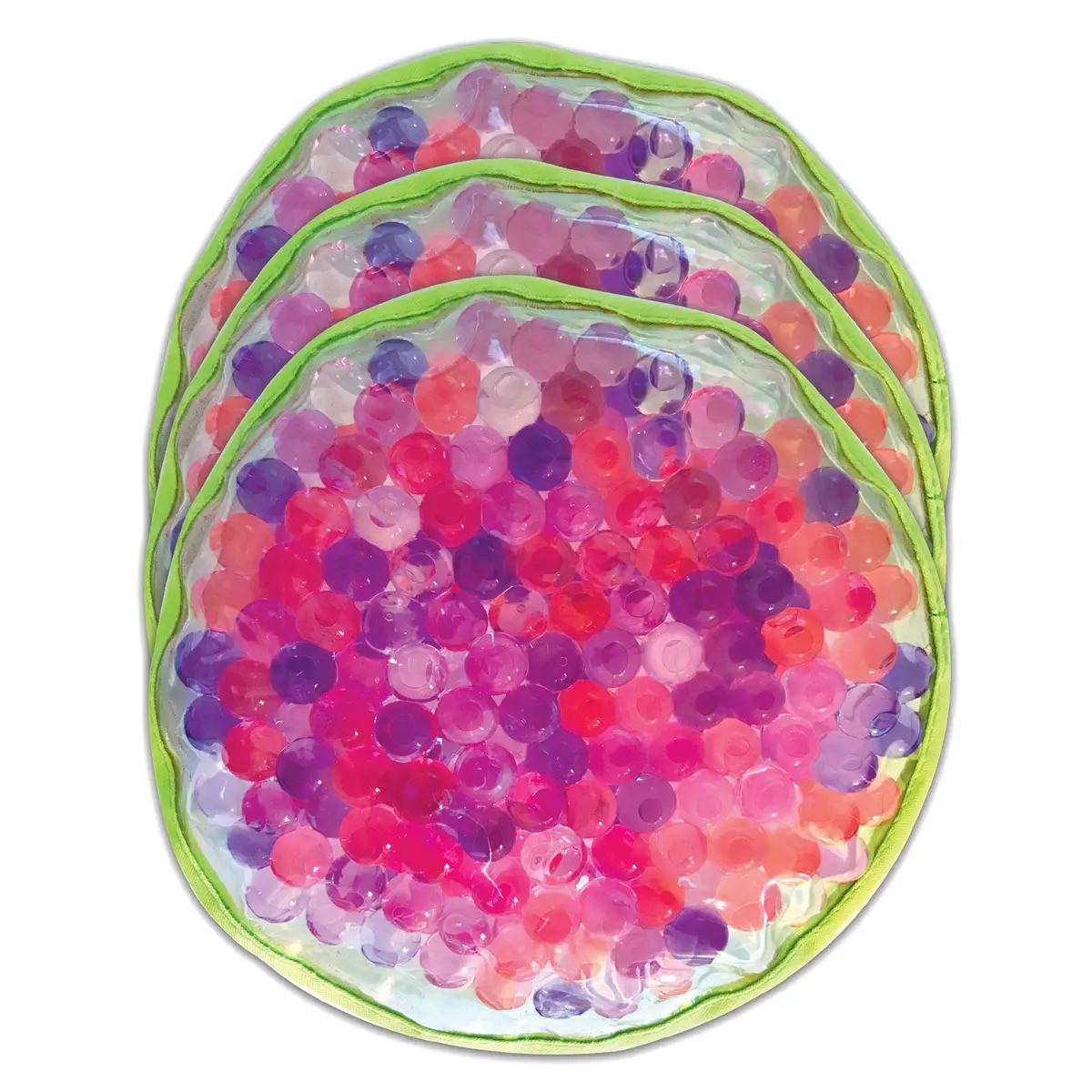 Sensory Playtivity Squishy Stuff Sensory Discs - Colorful 3-Pack 1