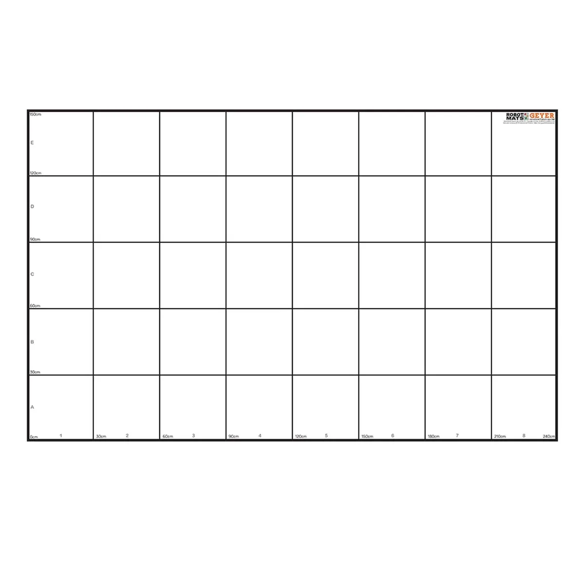 Geyer Instructional Wonder League Robotics Grid Mat - 150Cm X 240Cm 1