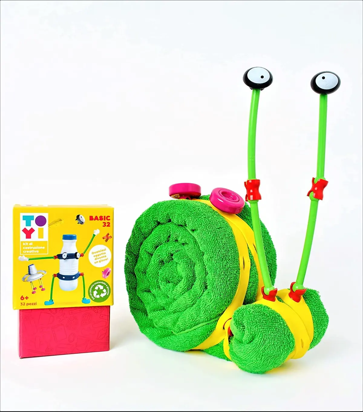 Toyi 32-Piece Eco-Friendly Building Kit - Creative Play For Kids 1