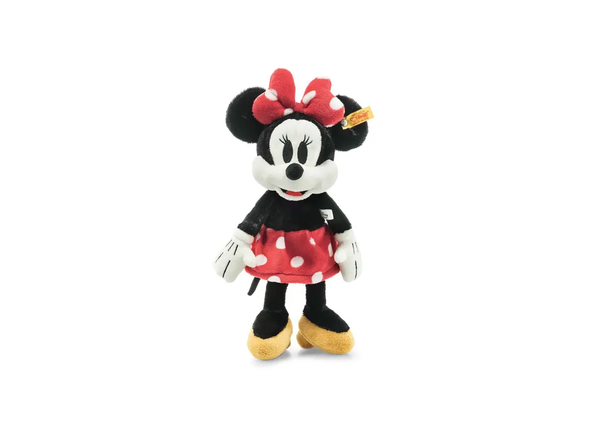 Steiff Minnie Mouse 12-Inch Soft Cuddly Friends Plush 1