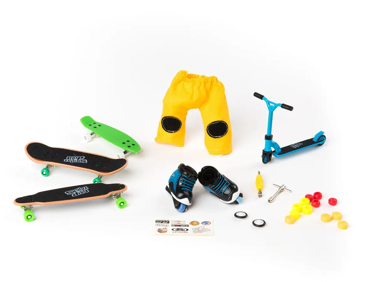 Grip & Tricks All 5 Rider Box Pro Mini Skate And Scooter Set 1