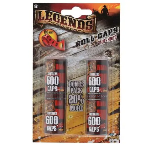 Legends 2400 Shot Roll Cap - Ultimate Cowboy Cap Gun Ammo 1