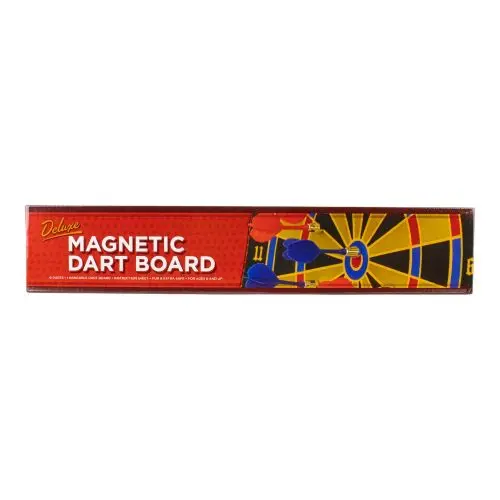 Go! Games Deluxe Magnetic Dart Board Set | 15 Inch | Family Safe Darts 1