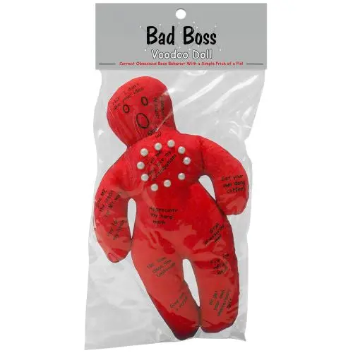 Bad Boss Voodoo Doll Stress-Relief Gag Gift 1